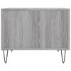 vidaXL Coffee Table Grey Sonoma 50x50x40 cm Engineered Wood