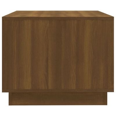 vidaXL Coffee Table Brown Oak 102.5x55x44 cm Engineered Wood