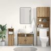 vidaXL Bathroom Sink Cabinet with Storage Artisan oak 80 x 30 x 60 cm