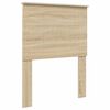 vidaXL Storage Bed with Drawer Sonoma Oak 75 x 190 cm Engineered Wood