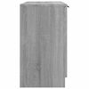 vidaXL Bathroom Cabinet Grey Sonoma 64.5x33.5x59 cm Engineered Wood
