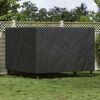 vidaXL Outdoor Swing Cover Black 250 x 250 x 160 cm 600D Oxford Fbric