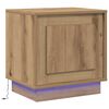 vidaXL Bedside Cabinet 2 pcs Artisan Oak 44 x 34.5 x 45 cm