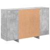 vidaXL Sideboard Concrete Grey 120x30x75 cm Engineered Wood