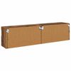 vidaXL TV Wall Cabinets 2 pcs Old Wood 80 x 30 x 40 cm Engineered Wood