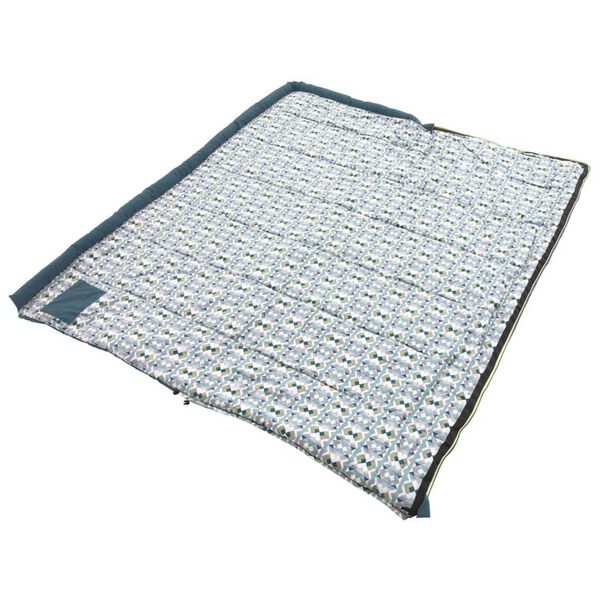 Outwell Sleeping Bag Camper Blue Right Zipper