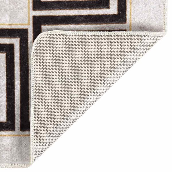 vidaXL Rug Washable 120x180 cm Light Beige