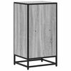 vidaXL Book Cabinet Grey Sonoma 40x35x76 cm Engineered Wood