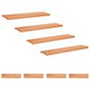 vidaXL Stair Treads 8 pcs 120 x 30 x 2 cm Varnish Solid Beech Wood