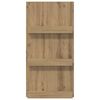 vidaXL Magazine Rack Artisan Oak 51 x 11 x 102 cm Engineered Wood