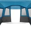 vidaXL Tailgate Tent for Caravan Rectangular Blue 352 x 250 x 240 cm