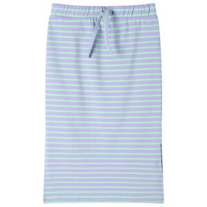 Kids' Straight Skirt with Stripes Bright Mint 92