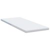 vidaXL Mattress Pad White 70 x 200 cm Gel Memory Foam