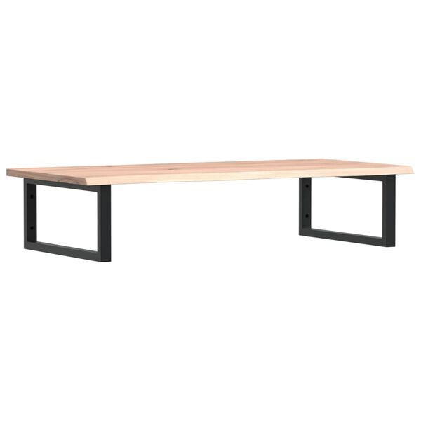 vidaXL Basin Shelf Wall Mounted Steel and Solid Wood Oak