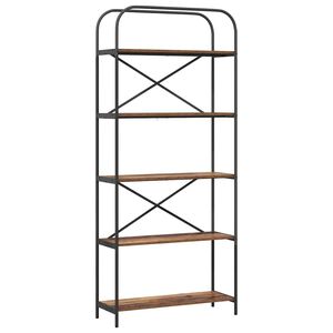 vidaXL Bookshelf Old Wood 80 x 30 x 183 cm Engineered wood