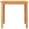 vidaXL 5 Piece Garden Dining Set Solid Wood Teak