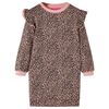 vidaXL Kids' Sweatshirt Dress Medium Pink 92