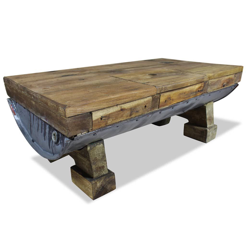 Outdoor rustic cheap side table
