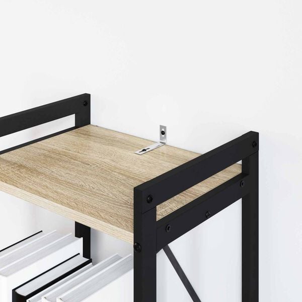 vidaXL Anti Tip Bracket Plain 12 pcs Silver 74.5 x 15 x 32 mm Iron