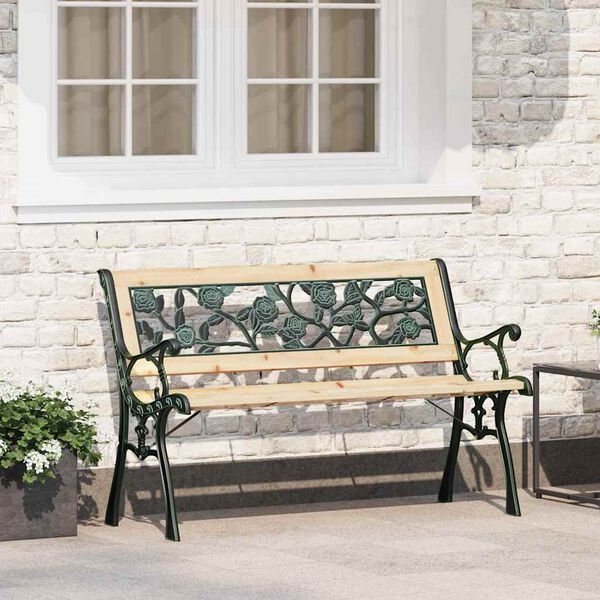 vidaXL Bench Brown 116 x 54 x 73cm Wood
