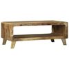 vidaXL Coffee Table Brown 90 x 50 x 35 cm Solid Mango Wood