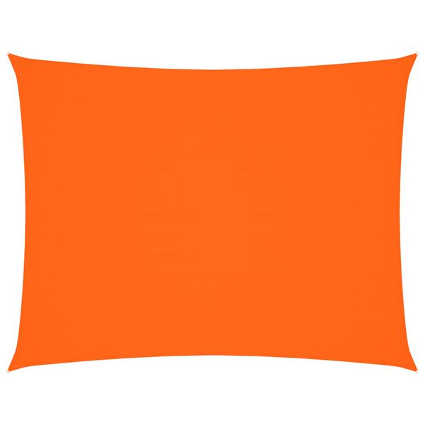 vidaXL Sunshade Sail Oxford Fabric Rectangular 6x8 m Orange