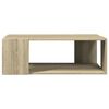 vidaXL Coffee Table Sonoma Oak 89.5x48x30 cm Engineered Wood