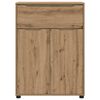 vidaXL Bathroom Cabinet with Drawer Artisan Oak 72.5 x 36.5 x 100 cm