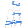 vidaXL Above-Ground Pool Safety Ladder with 3 Steps 107 cm