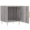 vidaXL Bedside Cabinet Grey Sonoma 40x40x50 cm Engineered Wood