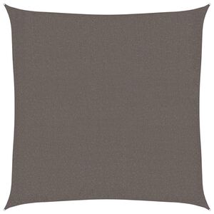 vidaXL Sunshade Sail HDPE Square 2x2 m Anthracite