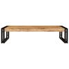 vidaXL Bathroom Shelf Brown 100 x 50 x 23 cm Soild Rough Mango Wood
