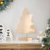 vidaXL Wooden Christmas Tree for Decoration 70 cm Solid Wood
