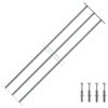Adjustable Security Grille for Windows with 3 Crossbars 1000-1500 mm