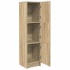 vidaXL Highboard Sonoma oak 31.5 x 32 x 124 cm Engineered wood