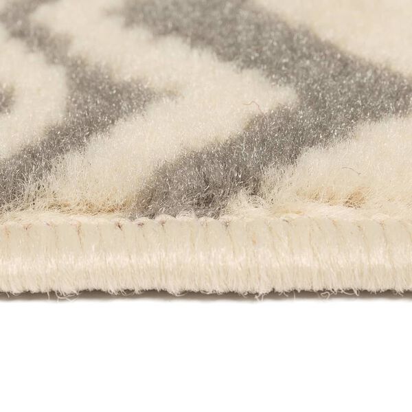 vidaXL Modern Rug Traditional Design 80x150 cm Beige/Grey