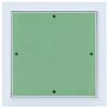 vidaXL Access Panel Green and Silver 30 x 30 cm