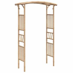 vidaXL Rose Arch Bamboo 118x40x187 cm