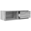 vidaXL TV Cabinet Grey Sonoma 80x31x25.5 cm Engineered Wood