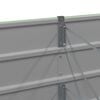 vidaXL Planter Pastel Green 580 x 50 x 45 cm Galvanised Steel