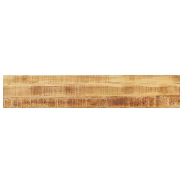 vidaXL Table Top 140x40x2.5 cm Rectangular Solid Wood Rough Mango