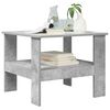 vidaXL Coffee Table Concrete Grey 57 x 55 x 45 cm Engineered Wood