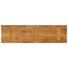 vidaXL Table Top 120x20x2.5 cm Rectangular Solid Wood Mango