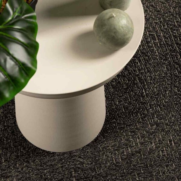 vidaXL Rug ZIZUR Anthracite 80x250 cm Jute Look Indoor and Outdoor