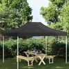 vidaXL Party Tent Roof 4.5x3 m Black 270 g/m²