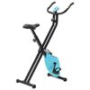 vidaXL Magnetic Exercise X-Bike with Pulse Measurement Black and Blue