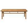 vidaXL Coffee Table 110x55x35 cm Bamboo