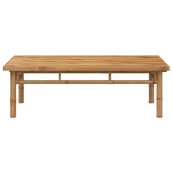 vidaXL Coffee Table 110x55x35 cm Bamboo