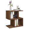 vidaXL Bedside Cabinet Brown Oak 50x30x51.5 cm Engineered Wood
