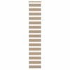 vidaXL Zebra Blind Sand Brown 40x200 cm Fabric Width 35.9 cm Polyester